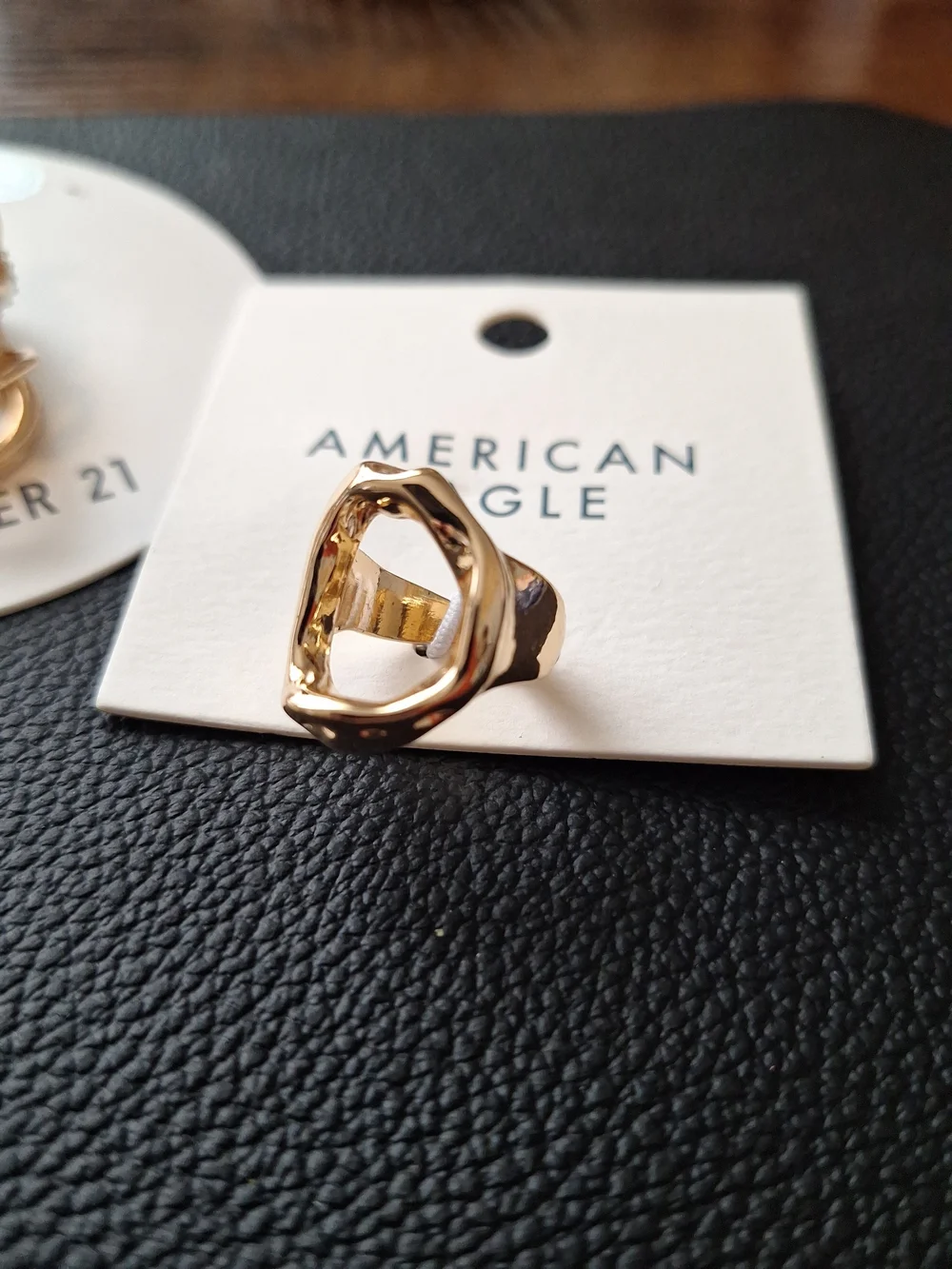 Set Of 10 Rings Aerie American Eagle Forever 21 Size 6-7.5 Cubic Zirconia
